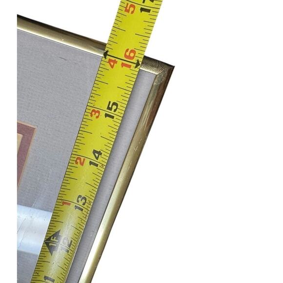 Mary Lou Goertzen Wildflower Bouquet Art Print Framed Vintage Floral Cottage - Picture 5 of 11